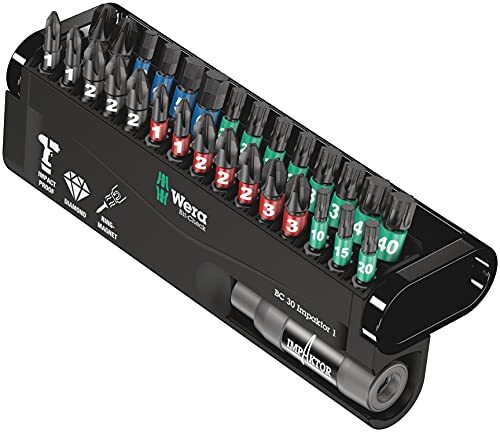 Wera bit-assortiment, Bit-Check 30 Impaktor 1, 30-delig, 05057690001