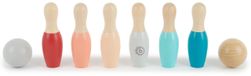 Omgoods - Mini Bowling Set en Bois pour Enfants 8 pièces