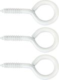 AMIG Schroefogen - 39x - staal - 30 mm - wit