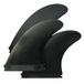 TORQ F6 Thruster Surfboard Fin Set One Tab Base