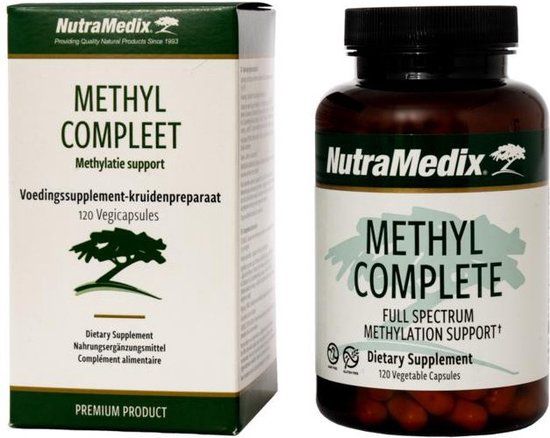 Nutramedix Methyl compleet 120 Vegetarische capsules