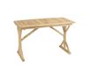 Bureau 120x60cm en branches de teck naturel