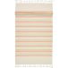 Cawo Cawo Lifestyle Hamam Streifen Serviette de plage 90x180 multicolore