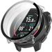 Strap-it Housse pour PC avec verre adaptée à Suunto Nautic S PC - Protecteur d'écran (Transparent)