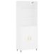 vidaXL Hoge kast, wit, 69,5 x 34 x 180 cm, houtvezel