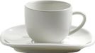 Maxwell & Williams Balance Tasse à expresso + soucoupe, 80ml, Porcelaine, JX41580