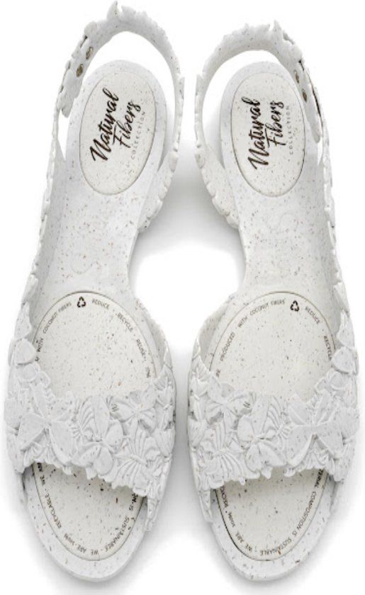 Eco-vriendelijk sandalen - wit - maat 37