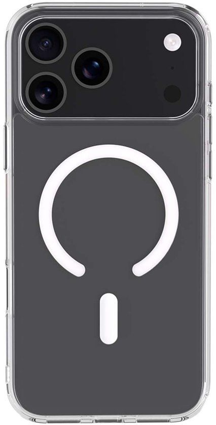 Bigben Connected Hybride hoesje BBC MagSafe Transparant voor iPhone 17 Pro Max