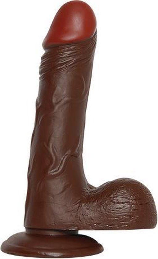 Realistische Dildo Real Rapture - 20.5 cm - Bruin