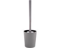 Spirella Toiletborstel met Houder – Bamboe Toiletborstel en Toiletborstelhouder met Roestvrijstalen Handgreep – Takeo Design