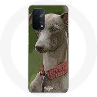Maniacase Etui voor Oppo A74 5G Greyhound Grijs
