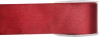Merkloos Santex Satijn sierlint - bordeaux rood - 2,5 cm x 25 meter