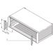 Schroff PropacPRO afbouwset, voorzijde, voor EMC-afscherming, 3 U
