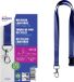 Avery-Zweckform 4842B Textielband Blauw 10 stuk(s)