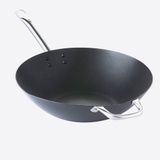 Point-Virgule Wokpan - Ø 36cm - Whitford Anti-aanbaklaag - Donkergrijs