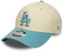 New Era Los Angeles Dodgers 9FORTY Pet Beige Katoen Unisex