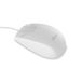 MediaRange MROS266 Souris optique ambidextre USB Type-C 1000 DPI Blanc