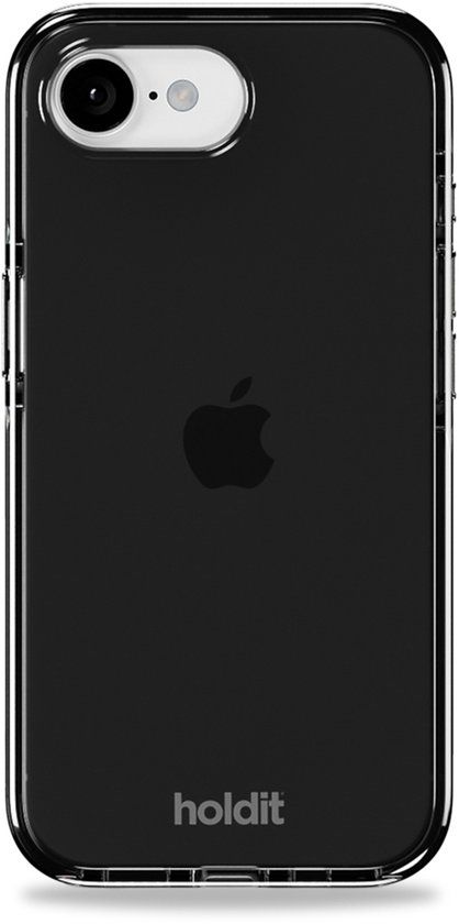 Holdit Seethru Case geschikt voor Apple iPhone 17e / 16e - Zwart