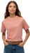 Superdry Core Boxy T-shirt met losse pasvorm en borduursel - Dames - T-shirts - Ash Rose