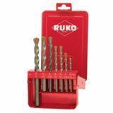 Ruko Boorset Metaal Widia Doos 75 Onderdelen