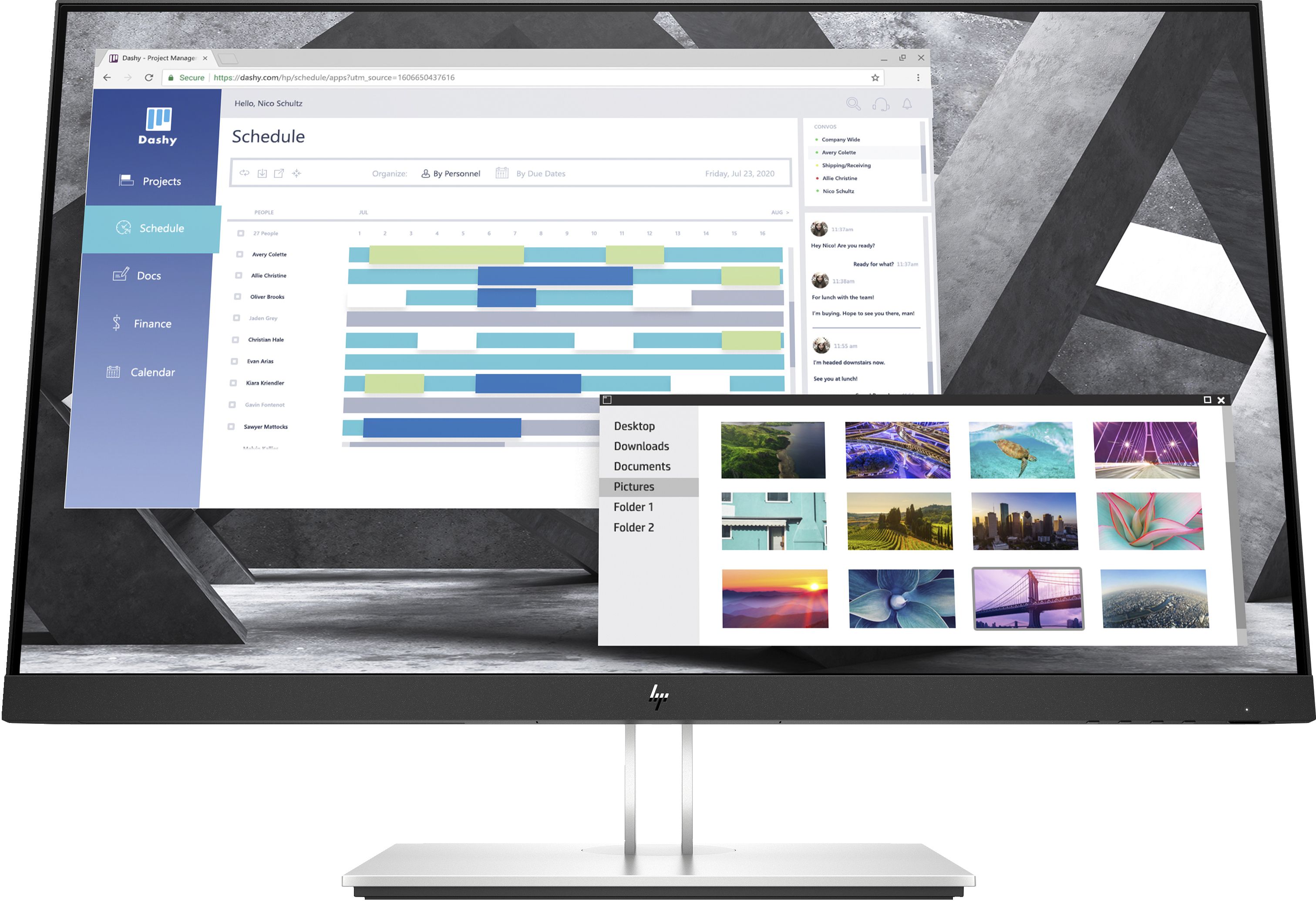 HP E-Series E27q G4 27" QHD Monitor - 2560x1440, IPS, Black
