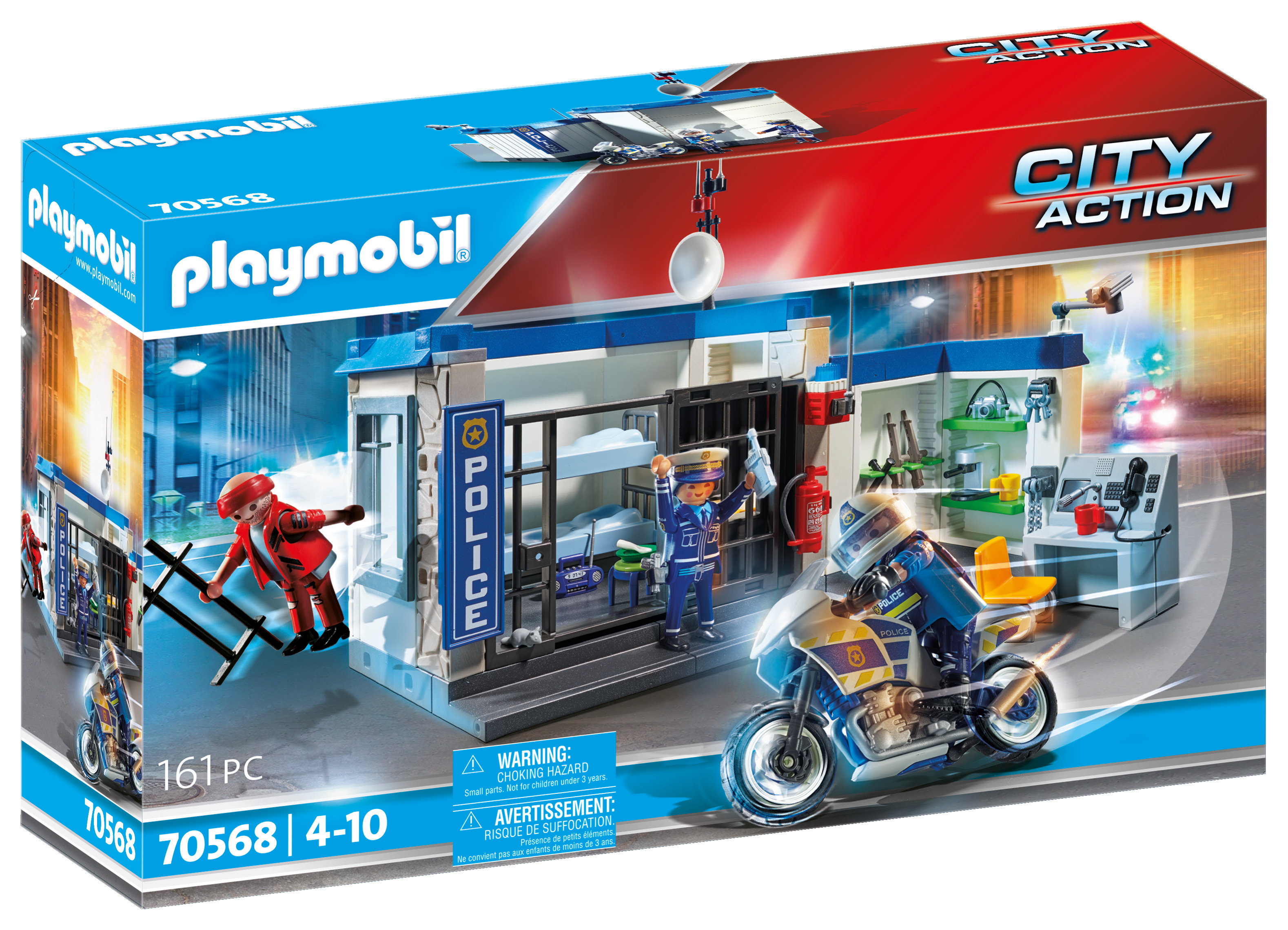 Playmobil Playmobil 70568 City Action Politie Ontsnapping
