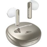 Monster N-Lite 209 Kit mains libres Bluetooth, TWS, Argent