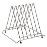 Hygiplas J027 Zes Slot Snijplank Rack Rvs Snijden Keuken Restaurant