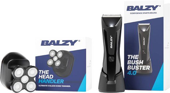 Balzy Head & Balls bundel - Scheerapparaat hoofd - Bodytrimmer - Tondeuse