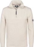 Petrol Industries Heren Half-Zip Trui Iron River Geel Maat XXL