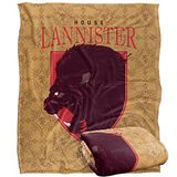 GAME OF THRONES Silky Touch Super Soft Sprei Deken, 152 x 127 cm