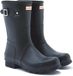 Hunter - Regenlaarzen voor heren - Original Short - Zwart - maat 39EU