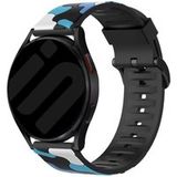Strap-it Samsung Bracelet camouflage Samsung Galaxy Watch 6 - 40mm (bleu)