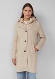 s.Oliver Outdoor-Mantel Beige Dames Maat 40