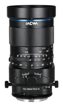 Laowa 100mm f/2.8 Tilt-Shift Macro Lens - Fujifilm GFX - Black