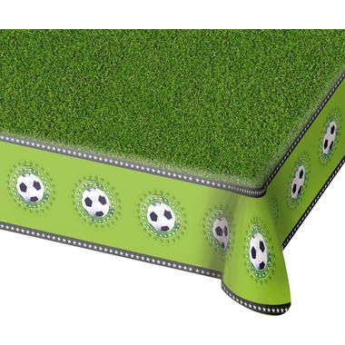 Folat Voetbal Tafelkleed - groen - 180cm