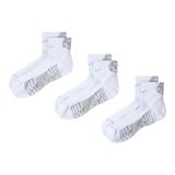 Nike Everyday Elevated Sport Chaussettes Mi-Mollet 3-Pack T. XL 46-50 Blanc Unisexe