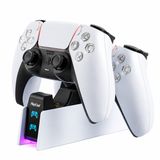 PlayCool Station de recharge pour manettes PS5 DualSense et DualSense Edge
