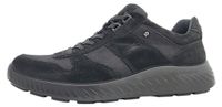Jomos Chaussures de ville pour hommes, lacets, noires, style décontracté, compatibles avec des semelles intérieures amovibles