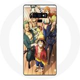 Maniacase Etui voor Samsung Galaxy Note 9 One Piece Luffy Poster Crew Manga Anime