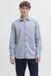 Jack & Jones Overhemd Jprblaparker Melange L/s Shirt Bf S 12287496 Navy Blazer Mannen Maat - L