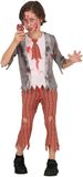 Fiestas Guirca Hongerige Zombie Scholier Kostuum voor Jongens (Maat 122)