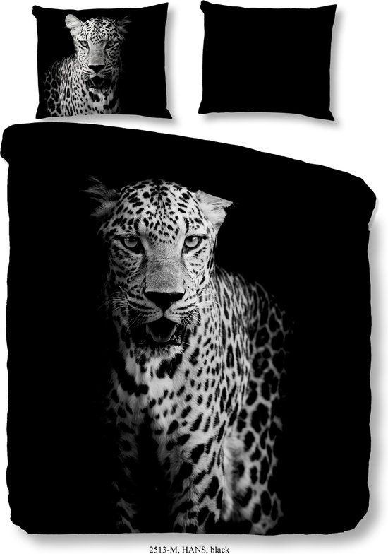 Pure Dekbedovertrek Lits-jumeaux - 240x200/220 cm - Zwart - Microfiber