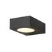 SLV QUADRASYL WL 15 Wandverlichting, padverlichting, ingangslamp, led-spot, buitenverlichting, tuinlamp, GX53 IP44, 11 W, antraciet, aluminium, 11 W