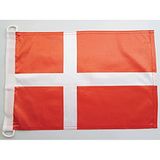 AZ FLAG Bootvlag Denemarken 45x30 cm