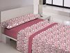 Gale Hayman Style Casa Campo Nieto beddengoedset, katoen-polyester, rood, 135 x 200 cm