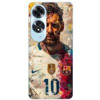 Oppo Etui Messi Barcelona Argentinië kampioen eerste nr. 10 Maniacase