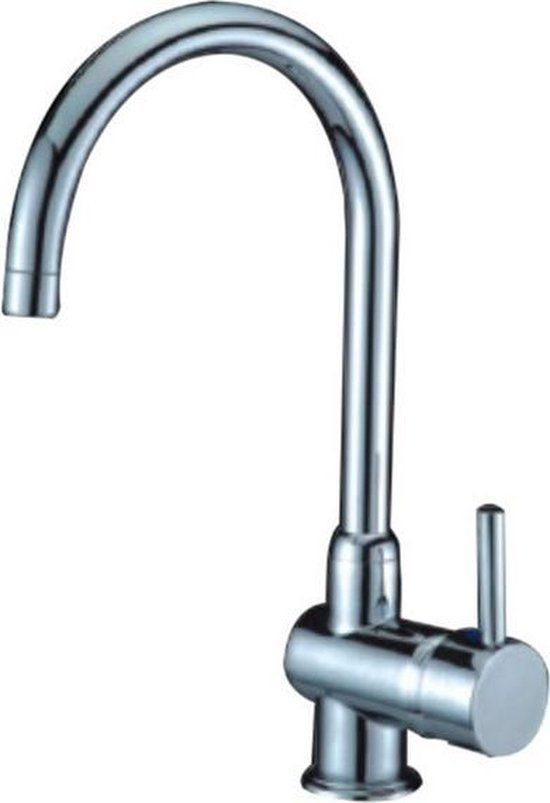 Best Design Son Keukenkraan Chroom Modern Messing 31.75cm 8718274532623