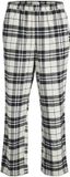 Jack & Jones Heren Pyjamabroek Flanel Lange Pijpen JACRIMON Geruit - Maat S