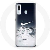 Nike Etui voor Samsung Galaxy A30 Logo Niege Winter Maniacase